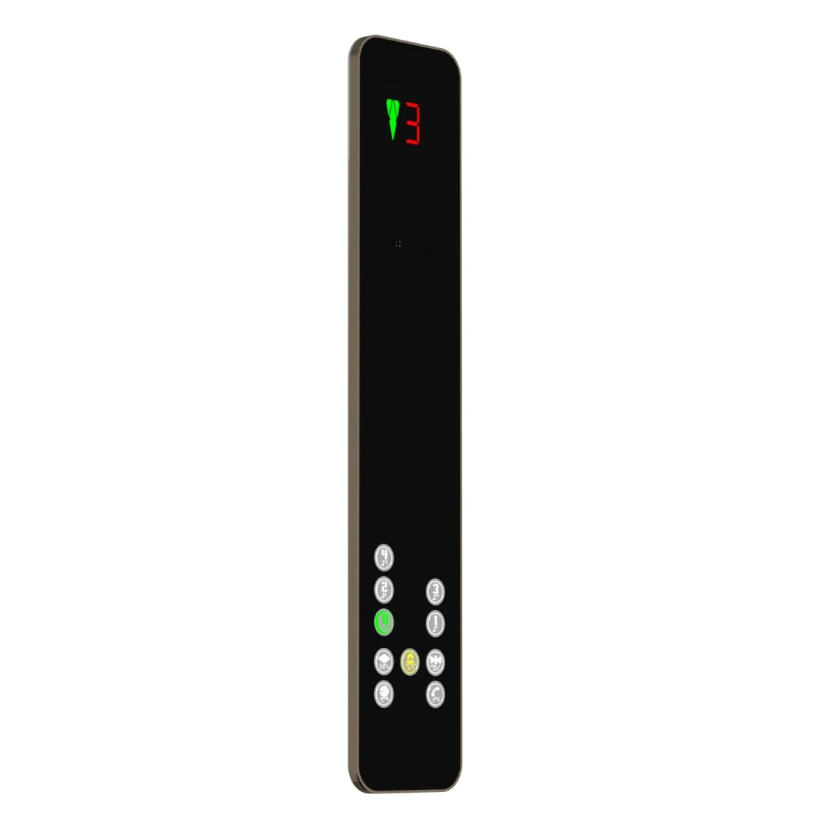 Galaxy Plus (Yarım boy) Black (oval)